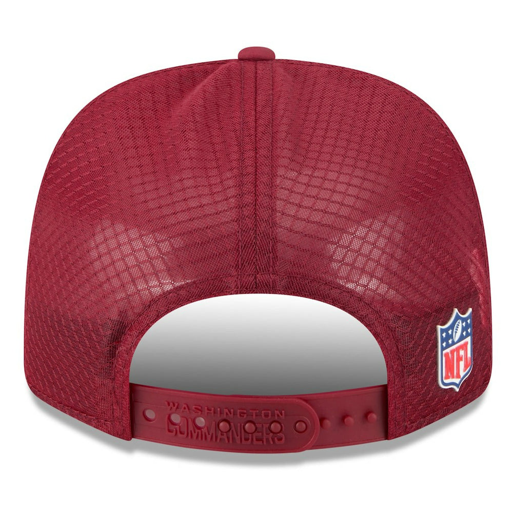 Washington Commanders New Era 2025 Sideline 9SEVENTY Trucker Adjustable Hat Burgundy | NFL