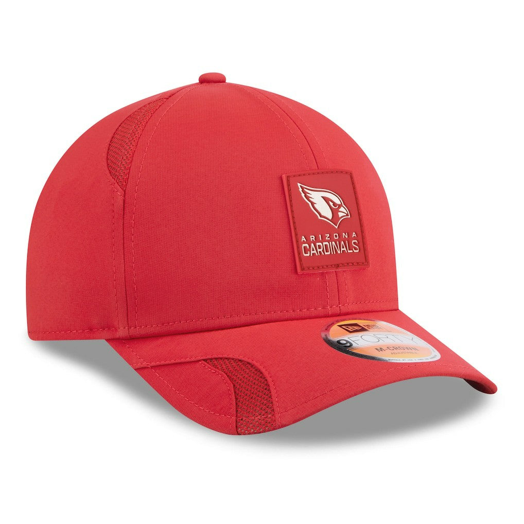 Arizona Cardinals New Era 2025 Sideline M-Crown 9FORTY Adjustable Hat Cardinal | NFL