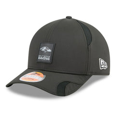 Baltimore Ravens New Era 2025 Sideline M-Crown 9FORTY Adjustable Hat Black | NFL