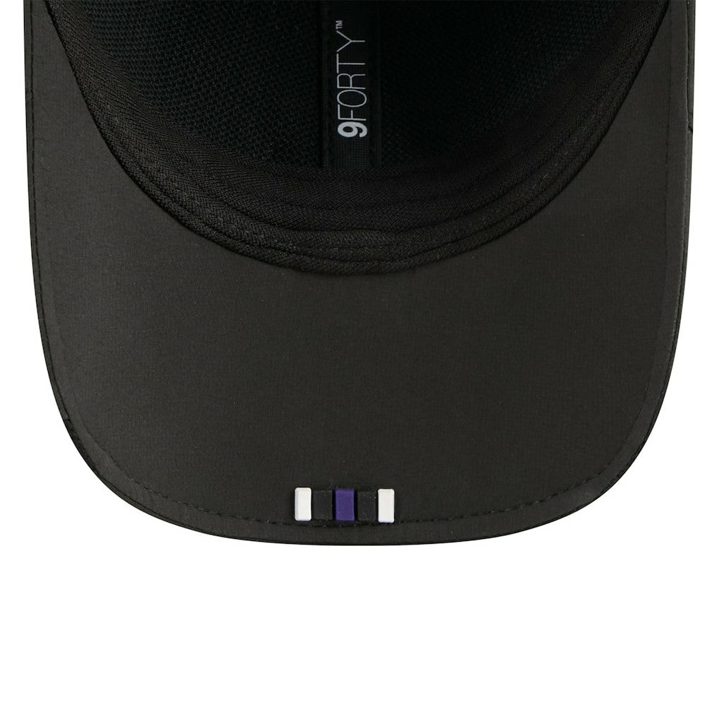 Baltimore Ravens New Era 2025 Sideline M-Crown 9FORTY Adjustable Hat Black | NFL