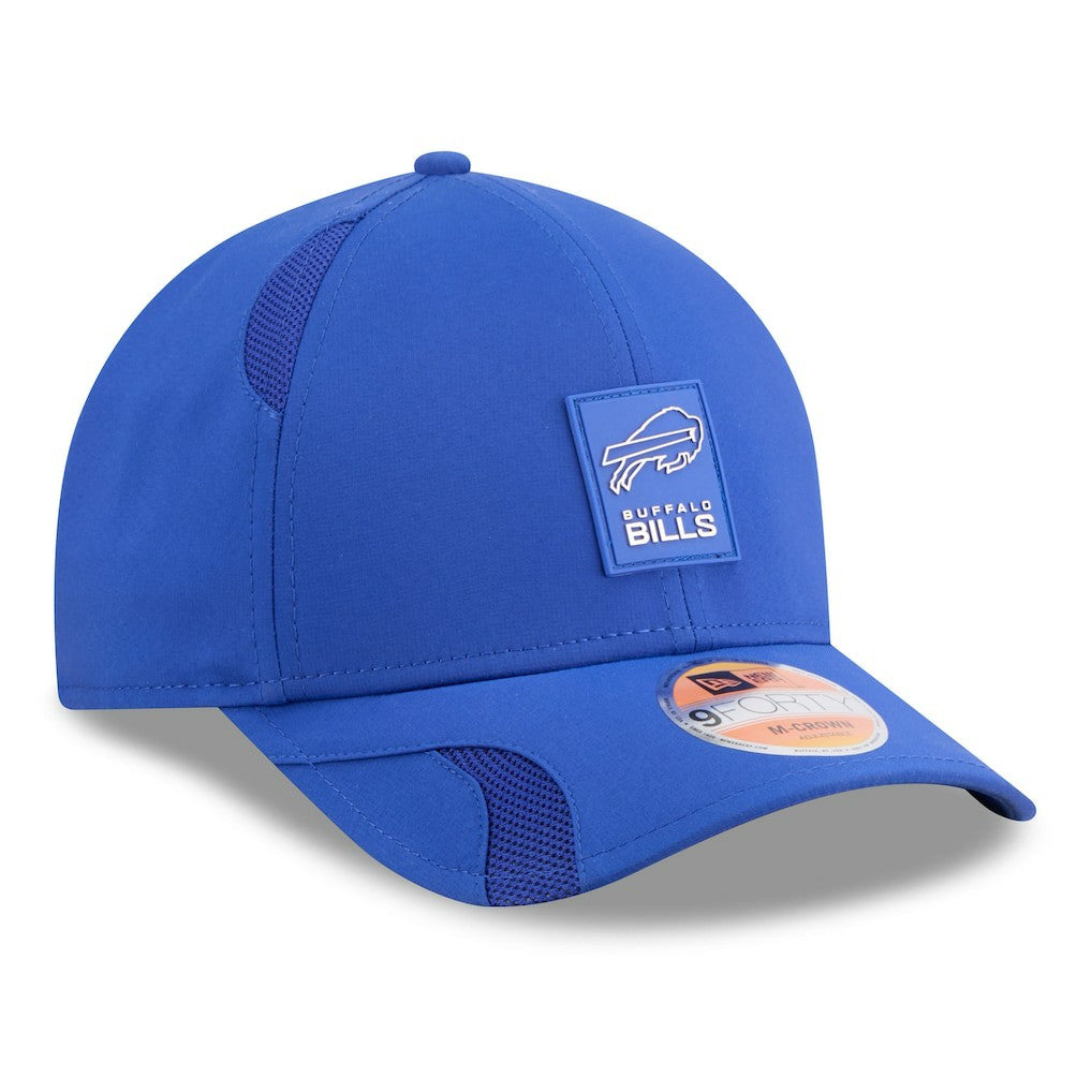 Buffalo Bills New Era 2025 Sideline M-Crown 9FORTY Adjustable Hat Royal | NFL