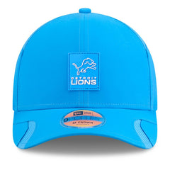 Detroit Lions New Era 2025 Sideline M-Crown 9FORTY Adjustable Hat Blue | NFL