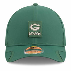 Green Bay Packers New Era 2025 Sideline M-Crown 9FORTY Adjustable Hat Green | NFL