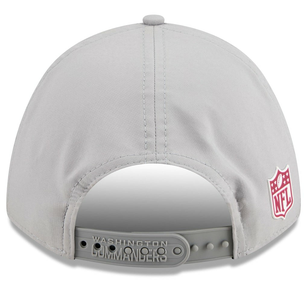 Washington Commanders New Era 2025 Sideline M-Crown 9FORTY Adjustable Hat Gray | NFL
