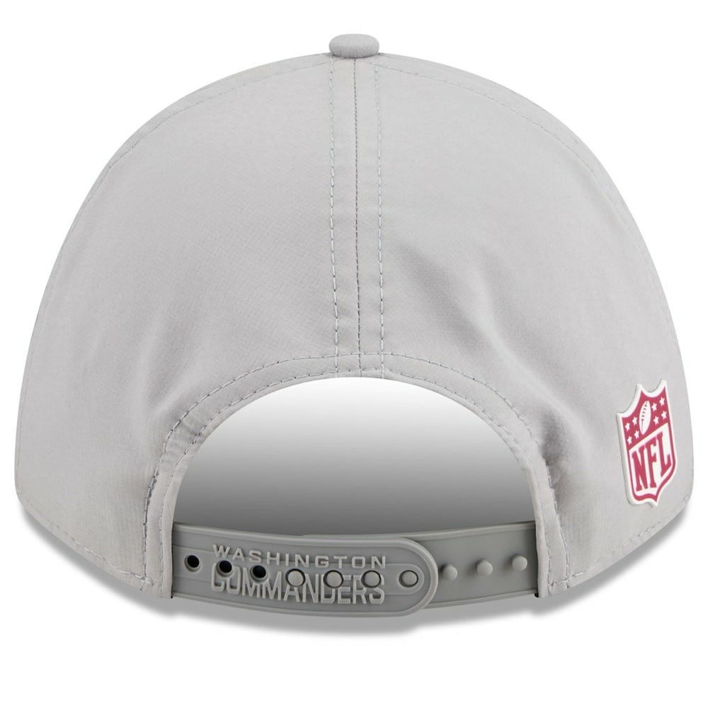 Washington Commanders New Era 2025 Sideline M-Crown 9FORTY Adjustable Hat Gray | NFL