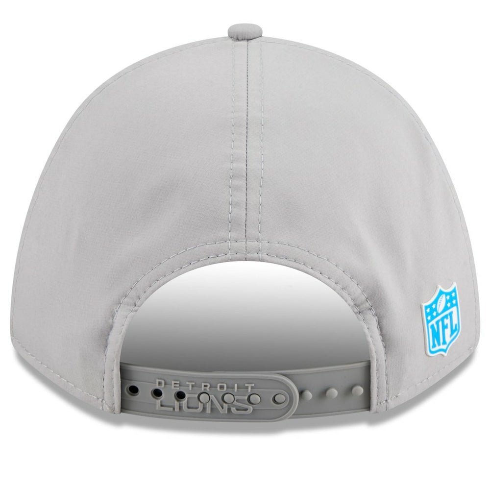 Detroit Lions New Era 2025 Sideline M-Crown 9FORTY Adjustable Hat Gray | NFL