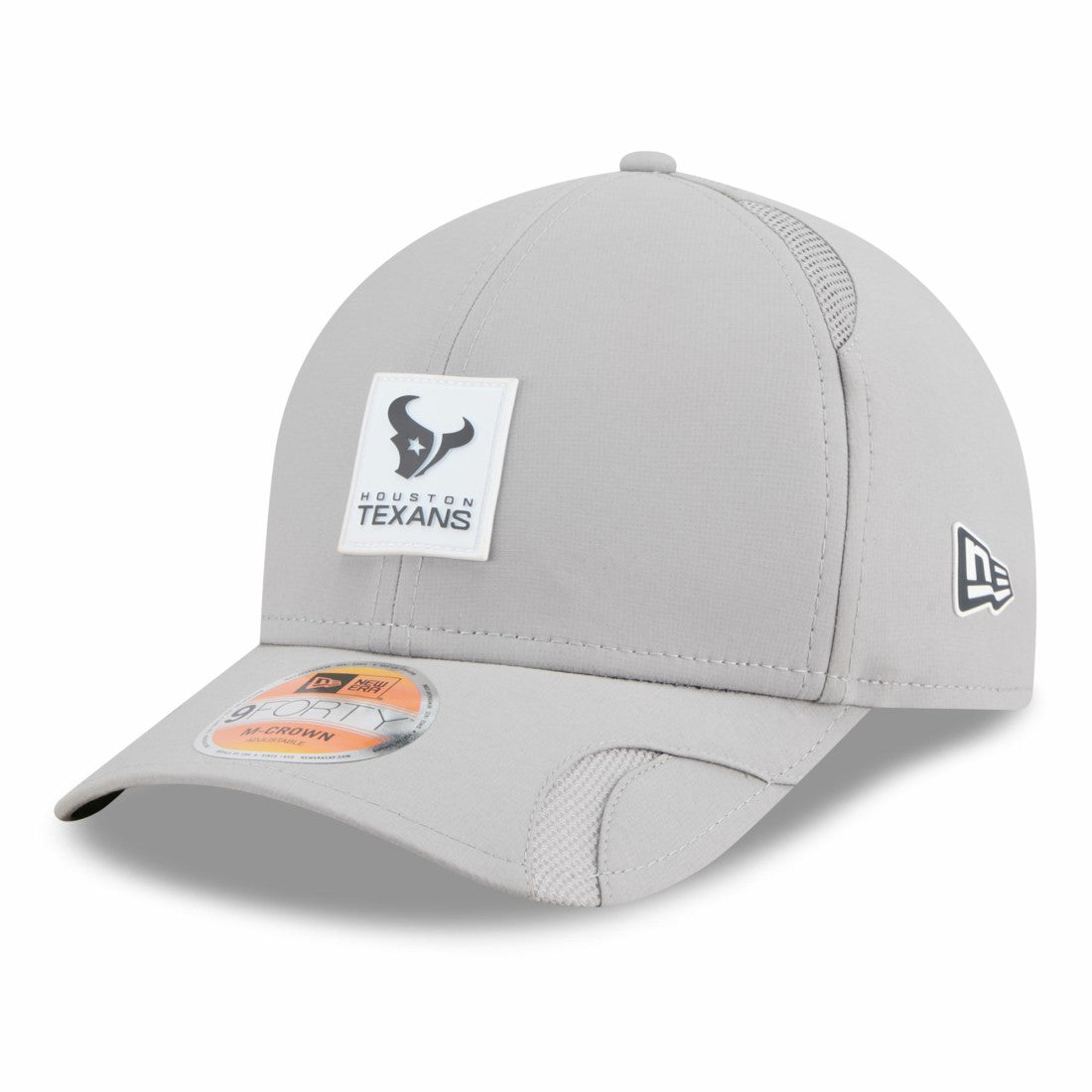 Houston Texans New Era 2025 Sideline M-Crown 9FORTY Adjustable Hat Gray | NFL