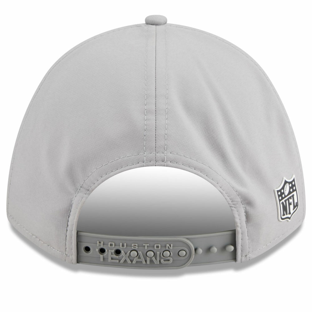 Houston Texans New Era 2025 Sideline M-Crown 9FORTY Adjustable Hat Gray | NFL