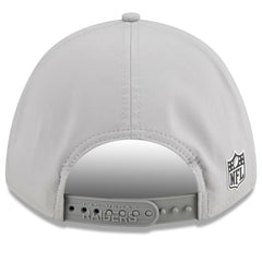Las Vegas Raiders New Era 2025 Sideline M-Crown 9FORTY Adjustable Hat Gray | NFL