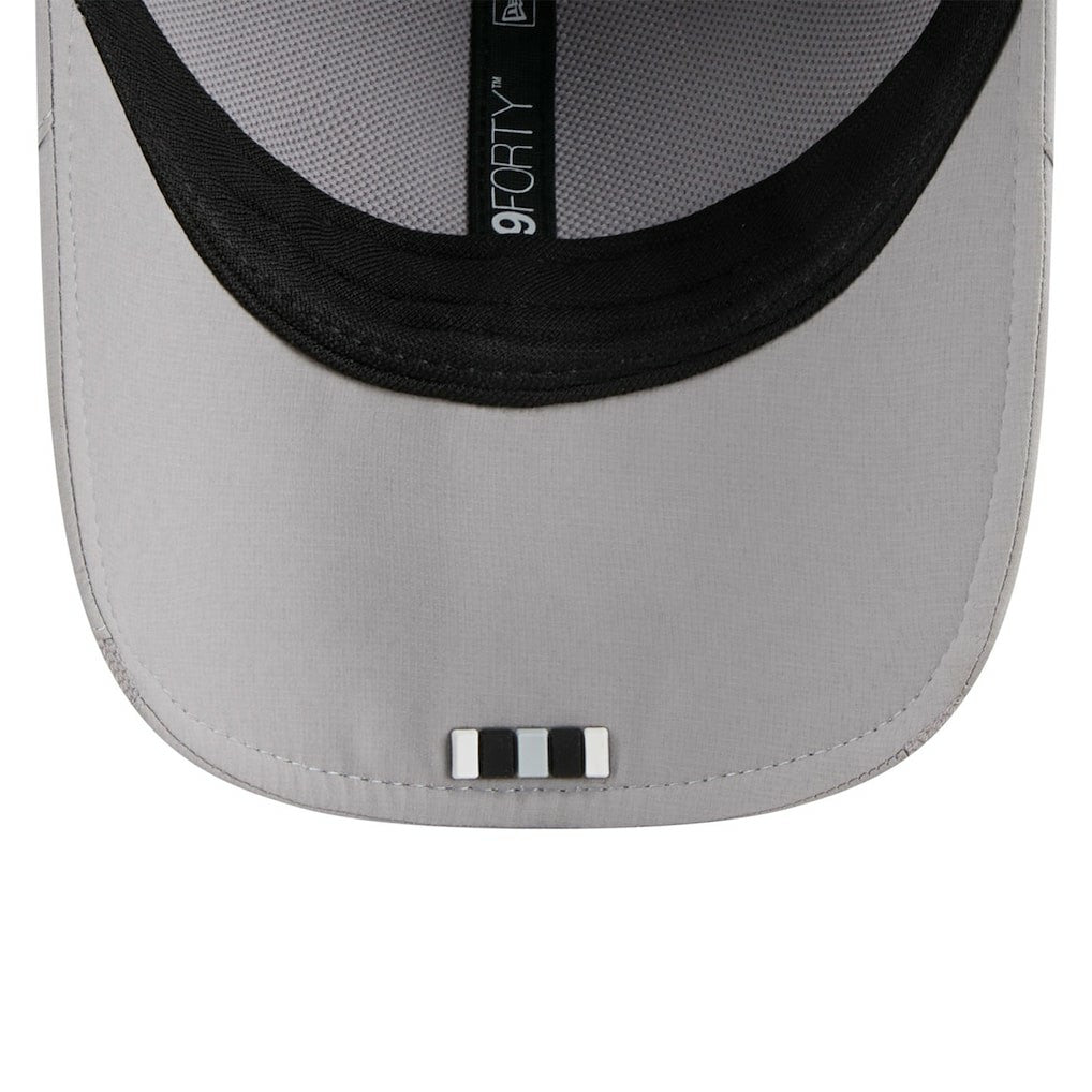Las Vegas Raiders New Era 2025 Sideline M-Crown 9FORTY Adjustable Hat Gray | NFL