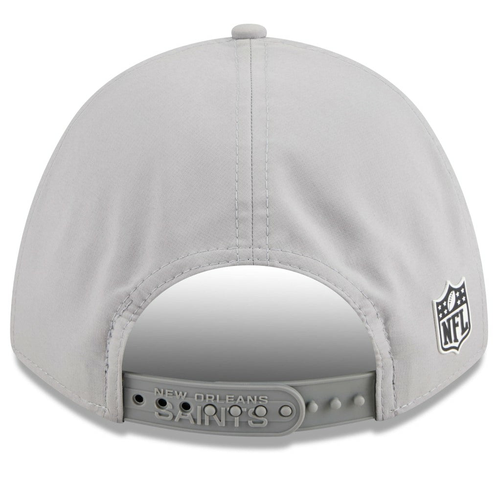 New Orleans Saints New Era 2025 Sideline M-Crown 9FORTY Adjustable Hat Gray | NFL