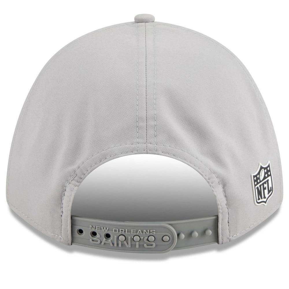 New Orleans Saints New Era 2025 Sideline M-Crown 9FORTY Adjustable Hat Gray | NFL