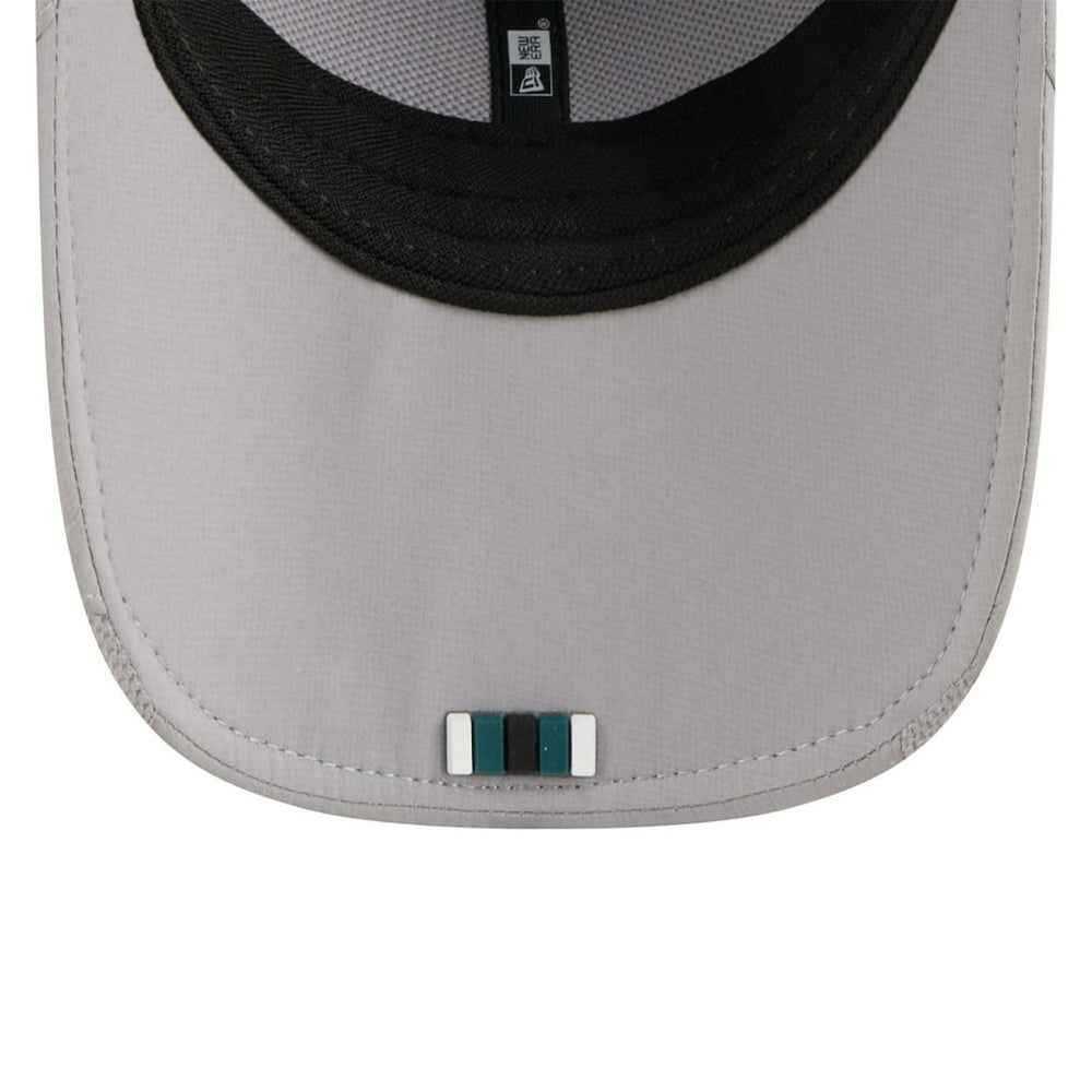 Philadelphia Eagles New Era 2025 Sideline M-Crown 9FORTY Adjustable Hat Gray | NFL