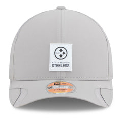 Pittsburgh Steelers New Era 2025 Sideline M-Crown 9FORTY Adjustable Hat Gray | NFL