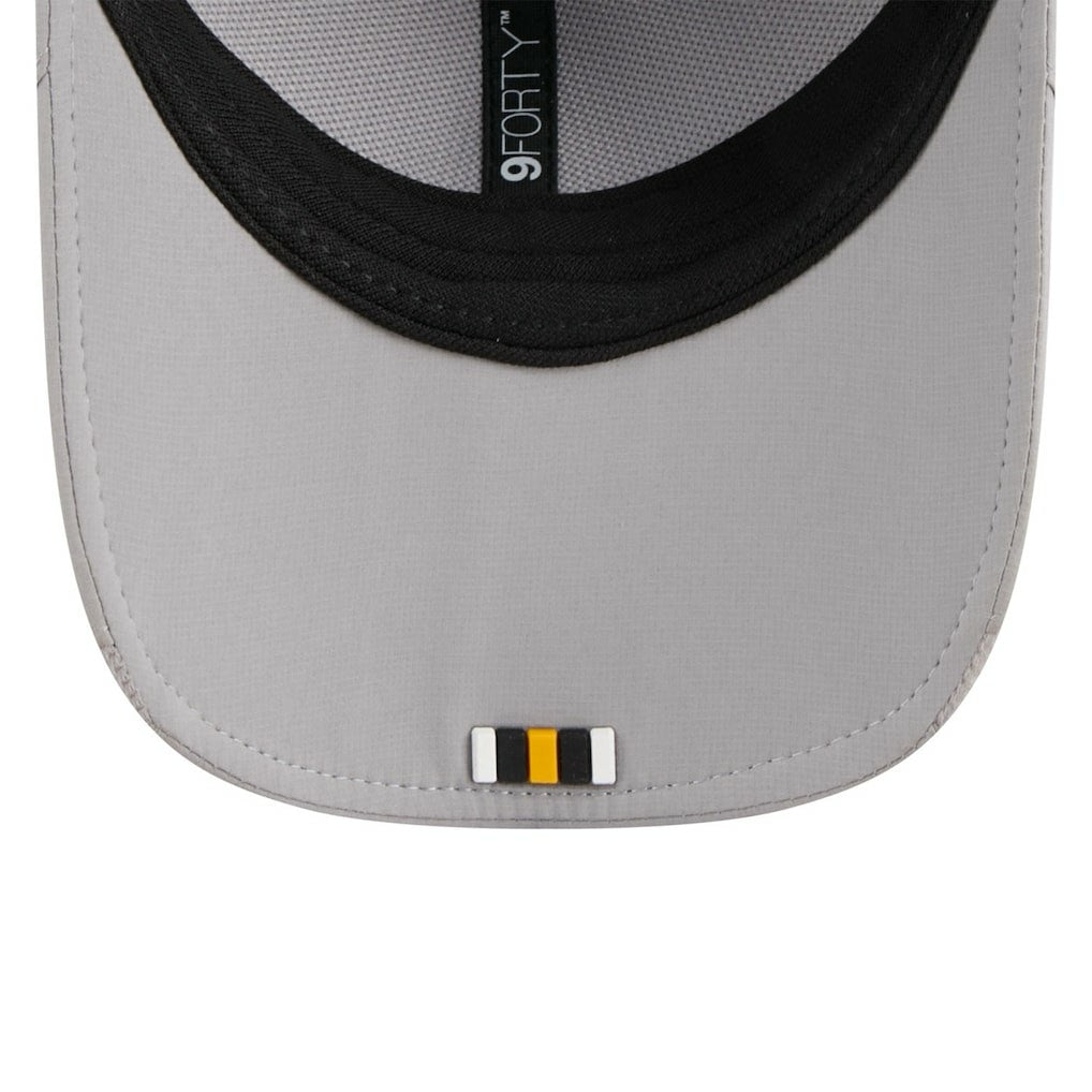 Pittsburgh Steelers New Era 2025 Sideline M-Crown 9FORTY Adjustable Hat Gray | NFL