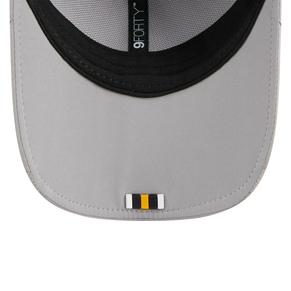 Pittsburgh Steelers New Era 2025 Sideline M-Crown 9FORTY Adjustable Hat Gray | NFL