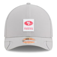 San Francisco 49ers New Era 2025 Sideline M-Crown 9FORTY Adjustable Hat Gray | NFL