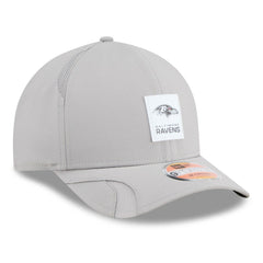 Baltimore Ravens New Era 2025 Sideline M-Crown 9FORTY Adjustable Hat Gray | NFL