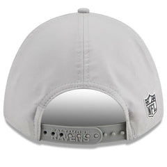 Baltimore Ravens New Era 2025 Sideline M-Crown 9FORTY Adjustable Hat Gray | NFL
