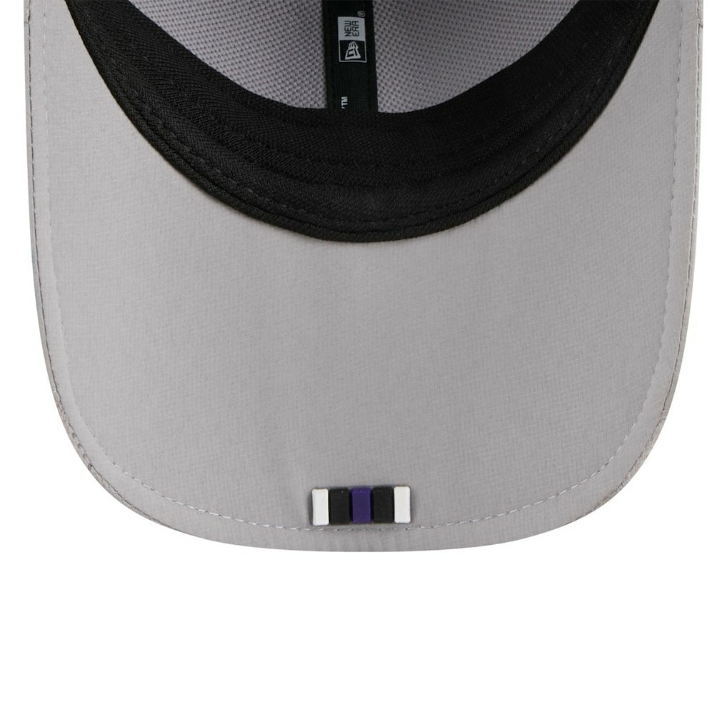 Baltimore Ravens New Era 2025 Sideline M-Crown 9FORTY Adjustable Hat Gray | NFL