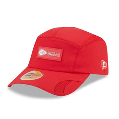 Kansas City Chiefs New Era 2025 Sideline Runner Adjustable Hat Red | NFL