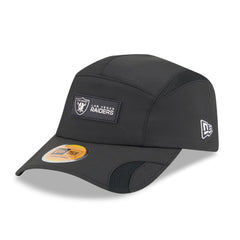 Las Vegas Raiders New Era 2025 Sideline Runner Adjustable Hat Black | NFL
