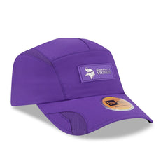 Minnesota Vikings New Era 2025 Sideline Runner Adjustable Hat Purple | NFL
