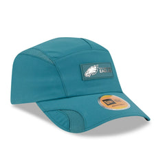 Philadelphia Eagles New Era 2025 Sideline Runner Adjustable Hat Midnight Green | NFL