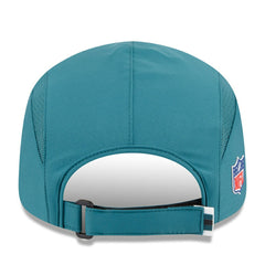Philadelphia Eagles New Era 2025 Sideline Runner Adjustable Hat Midnight Green | NFL