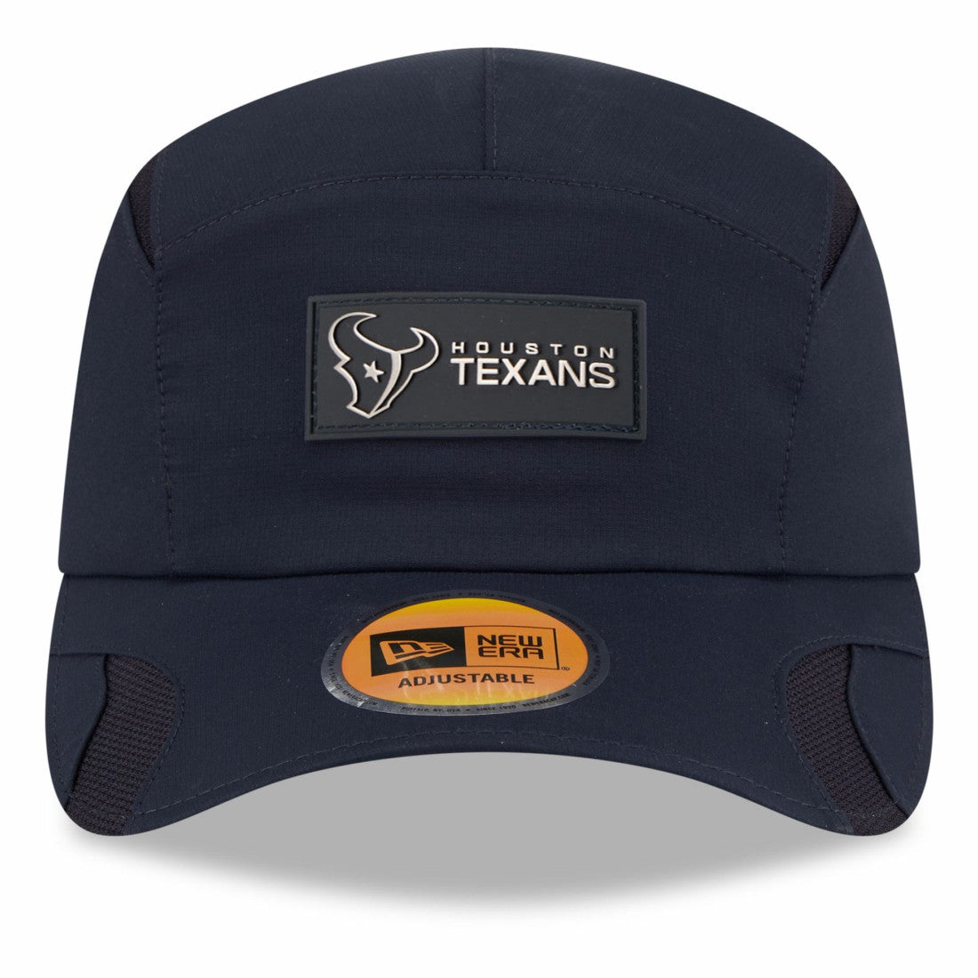 Houston Texans New Era 2025 Sideline Runner Adjustable Hat Navy | NFL