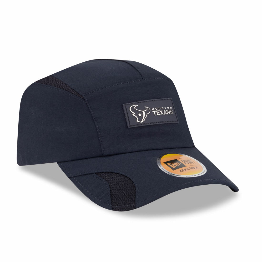 Houston Texans New Era 2025 Sideline Runner Adjustable Hat Navy | NFL
