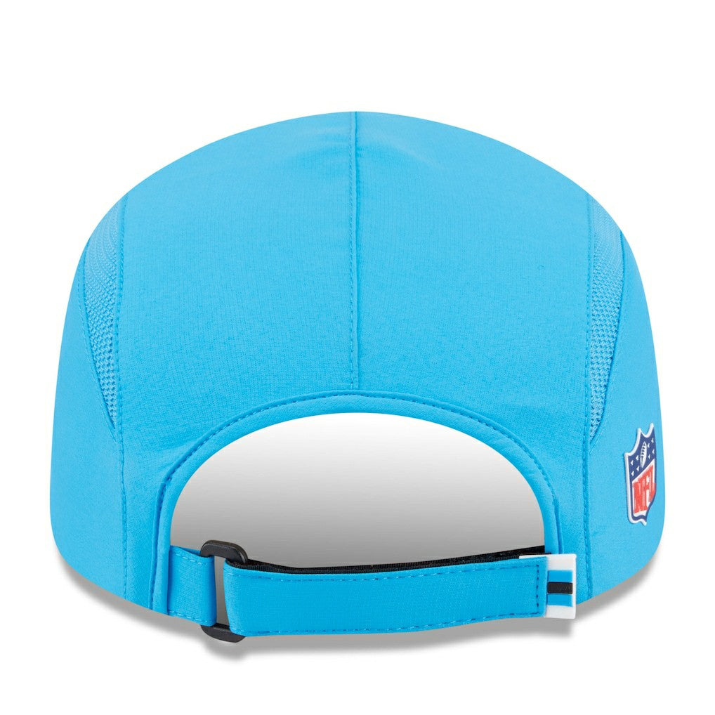 Carolina Panthers New Era 2025 Sideline Runner Adjustable Hat Blue | NFL
