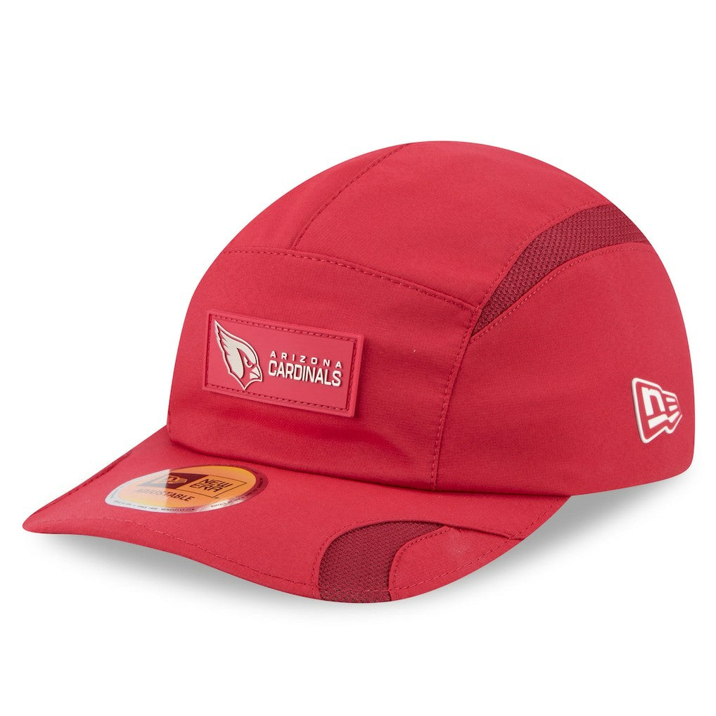 Arizona Cardinals New Era 2025 Sideline Runner Adjustable Hat Cardinal | NFL