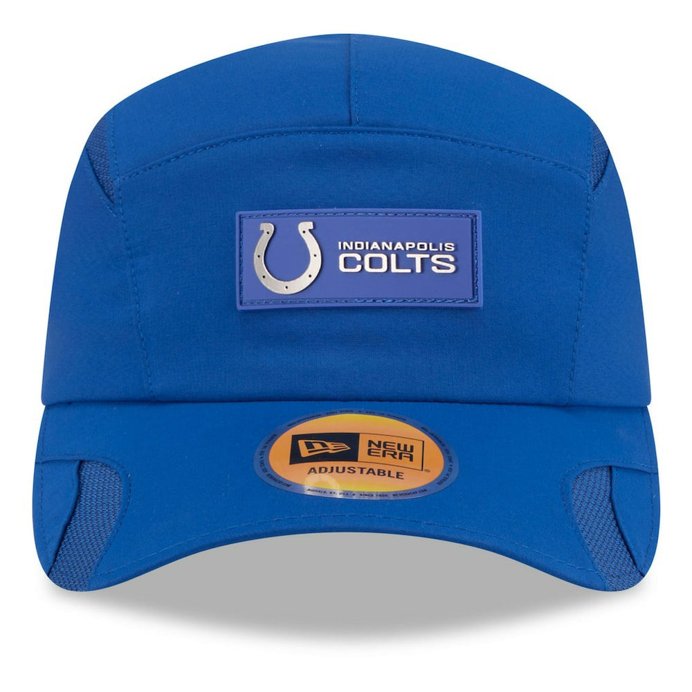 Indianapolis Colts New Era 2025 Sideline Runner Adjustable Hat Royal | NFL