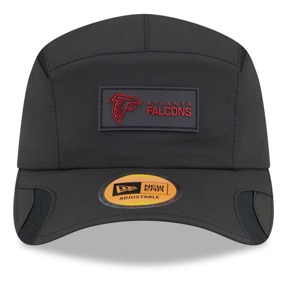 Atlanta Falcons New Era 2025 Sideline Runner Adjustable Hat Black | NFL