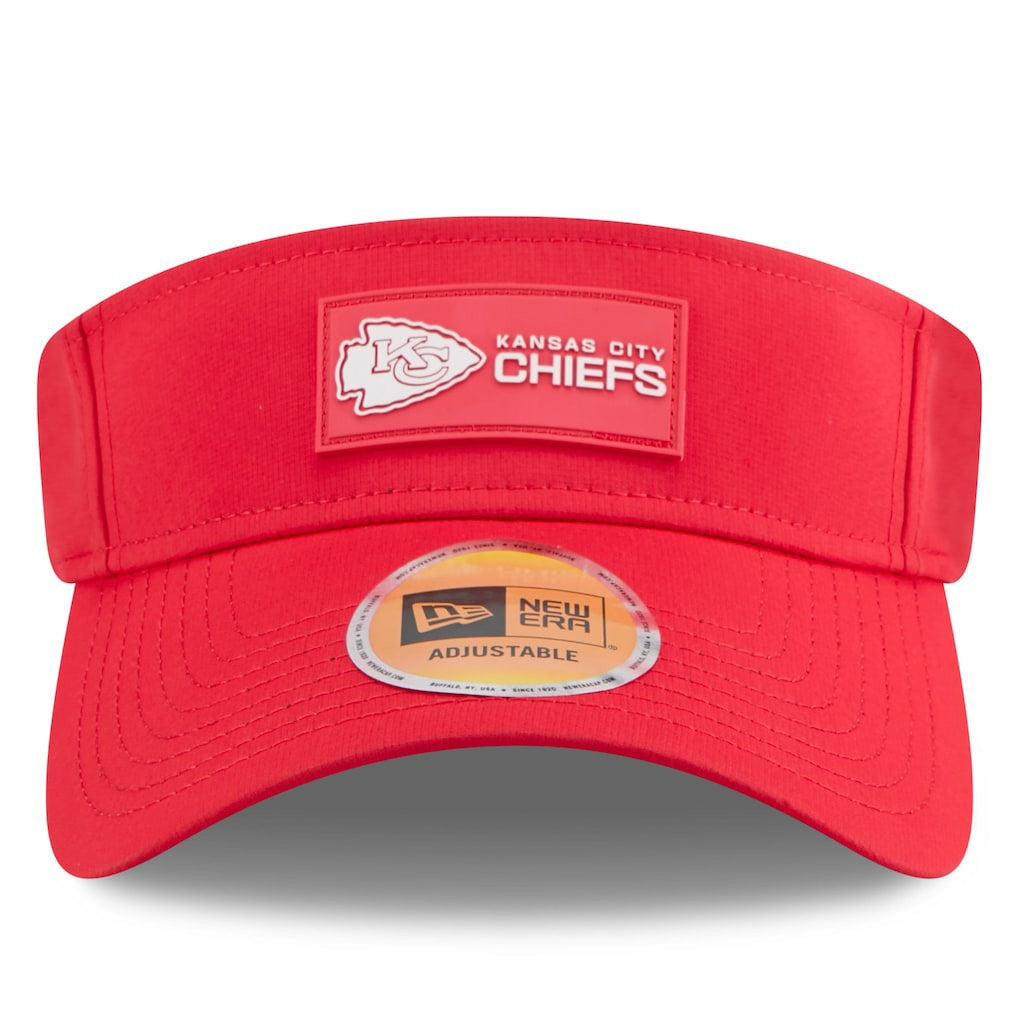 Kansas City Chiefs New Era 2025 Sideline Visor Red | NFL