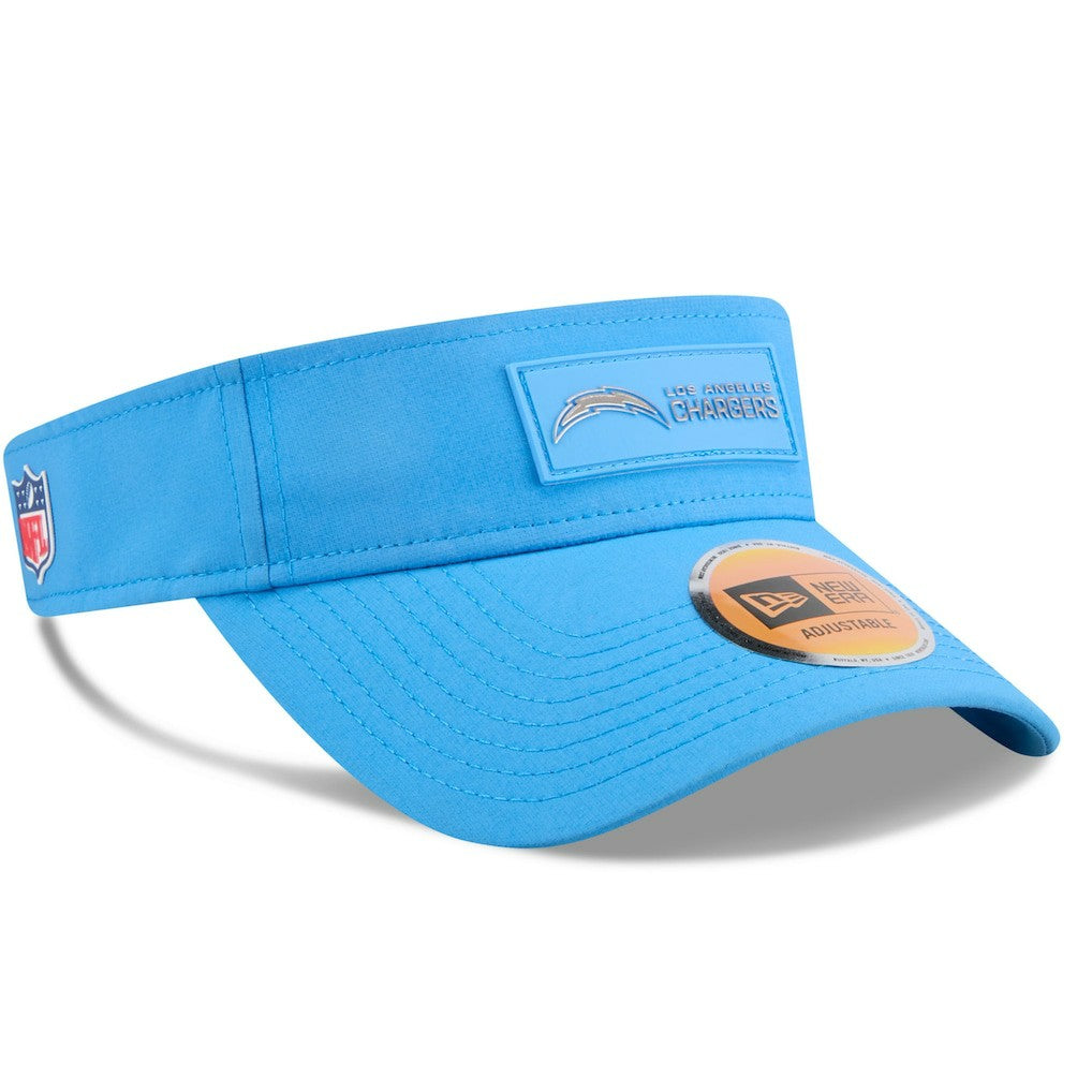 Los Angeles Chargers New Era 2025 Sideline Visor Powder Blue | NFL