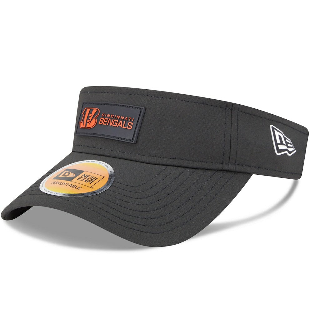Cincinnati Bengals New Era 2025 Sideline Visor Black | NFL