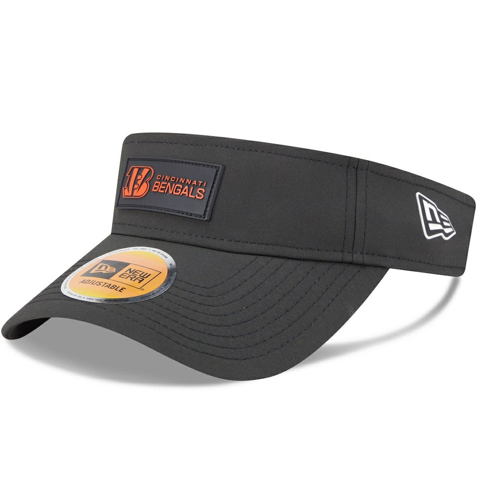 Cincinnati Bengals New Era 2025 Sideline Visor Black | NFL