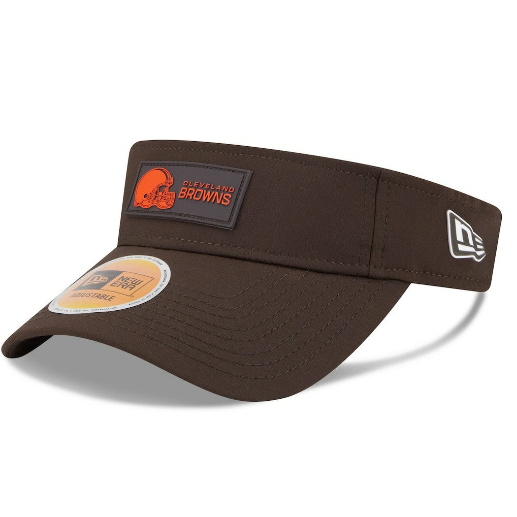 Cleveland Browns New Era 2025 Sideline Visor Brown | NFL