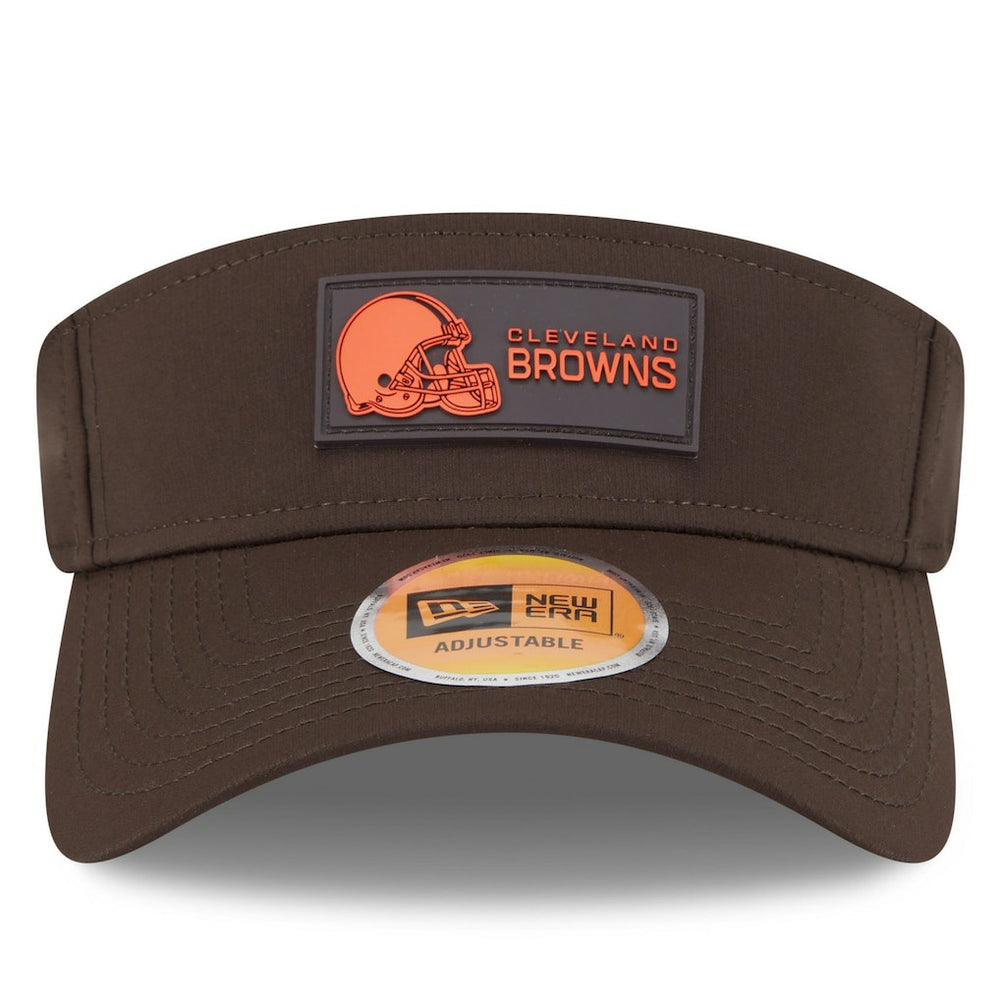 Cleveland Browns New Era 2025 Sideline Visor Brown | NFL