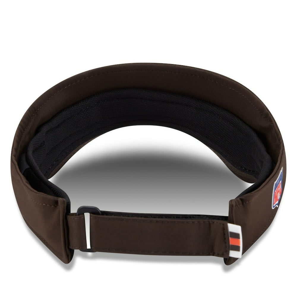 Cleveland Browns New Era 2025 Sideline Visor Brown | NFL