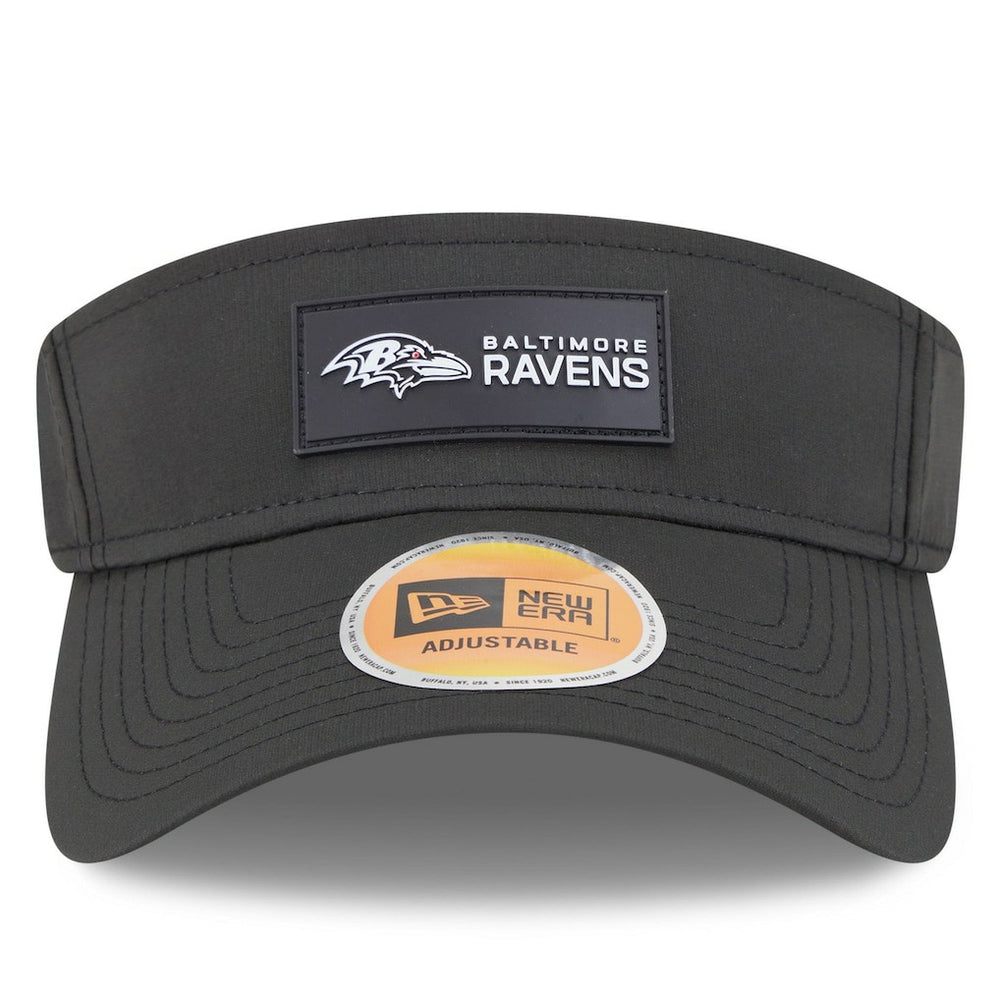 Baltimore Ravens New Era 2025 Sideline Visor Black | NFL