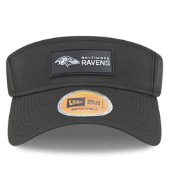 Baltimore Ravens New Era 2025 Sideline Visor Black | NFL