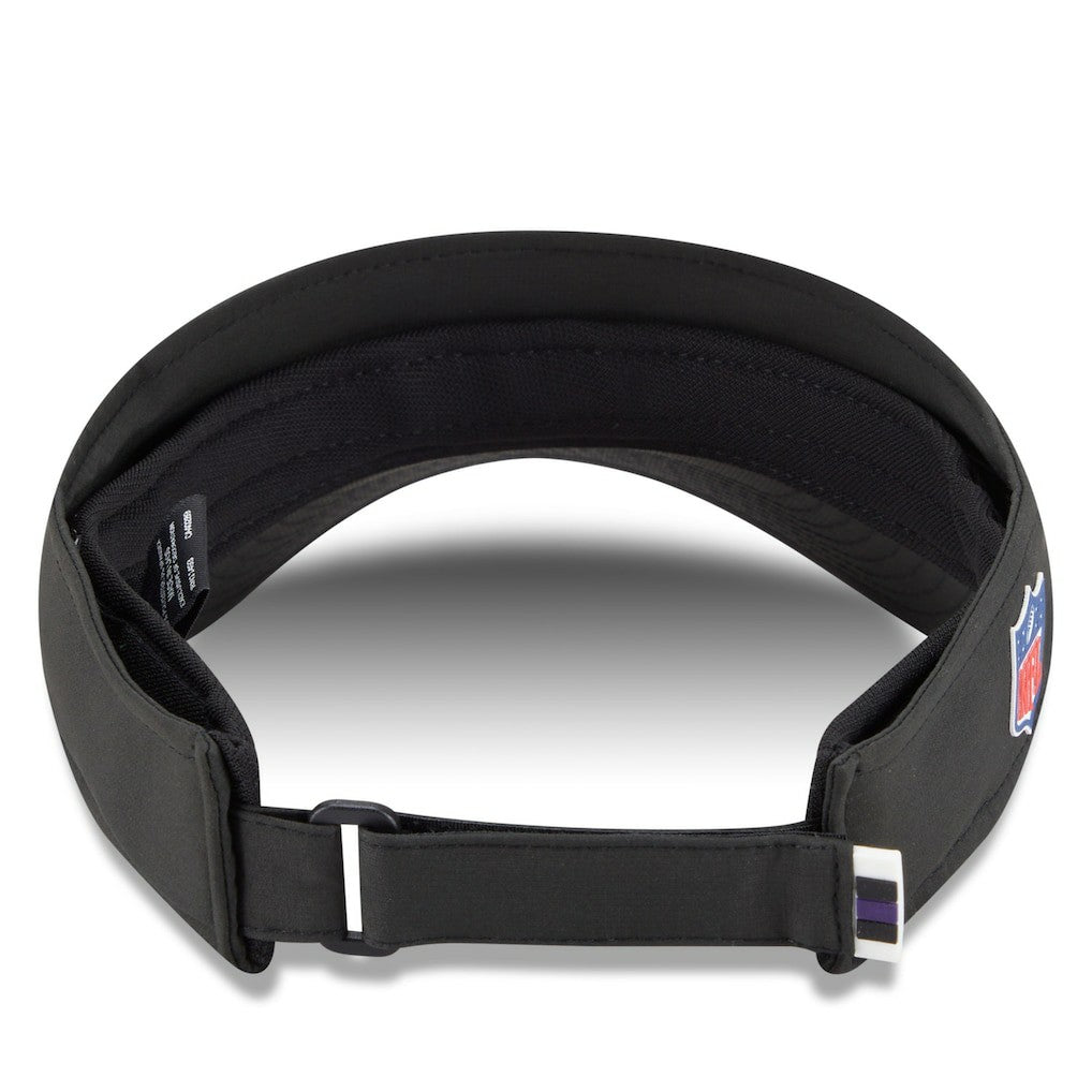 Baltimore Ravens New Era 2025 Sideline Visor Black | NFL