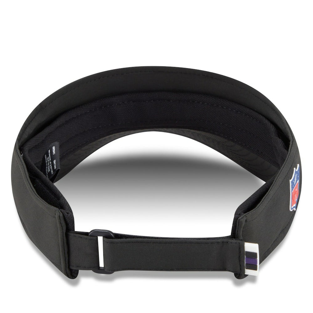 Baltimore Ravens New Era 2025 Sideline Visor Black | NFL