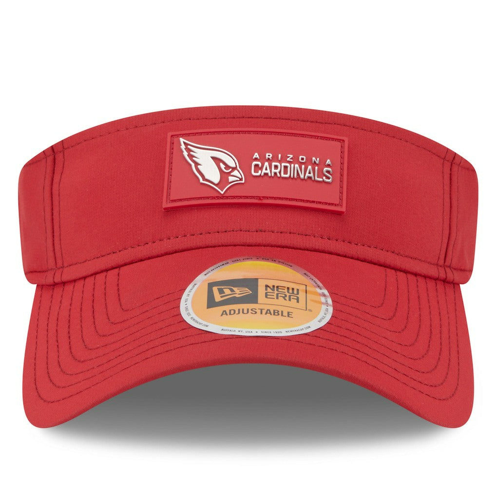 Arizona Cardinals New Era 2025 Sideline Visor Cardinal | NFL