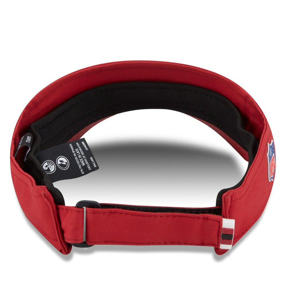 Arizona Cardinals New Era 2025 Sideline Visor Cardinal | NFL