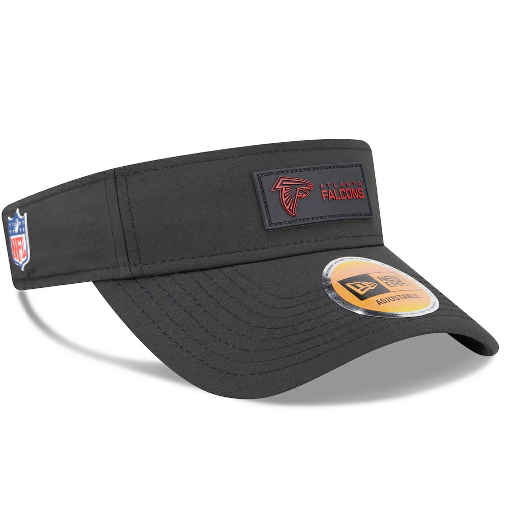 Atlanta Falcons New Era 2025 Sideline Visor Black | NFL
