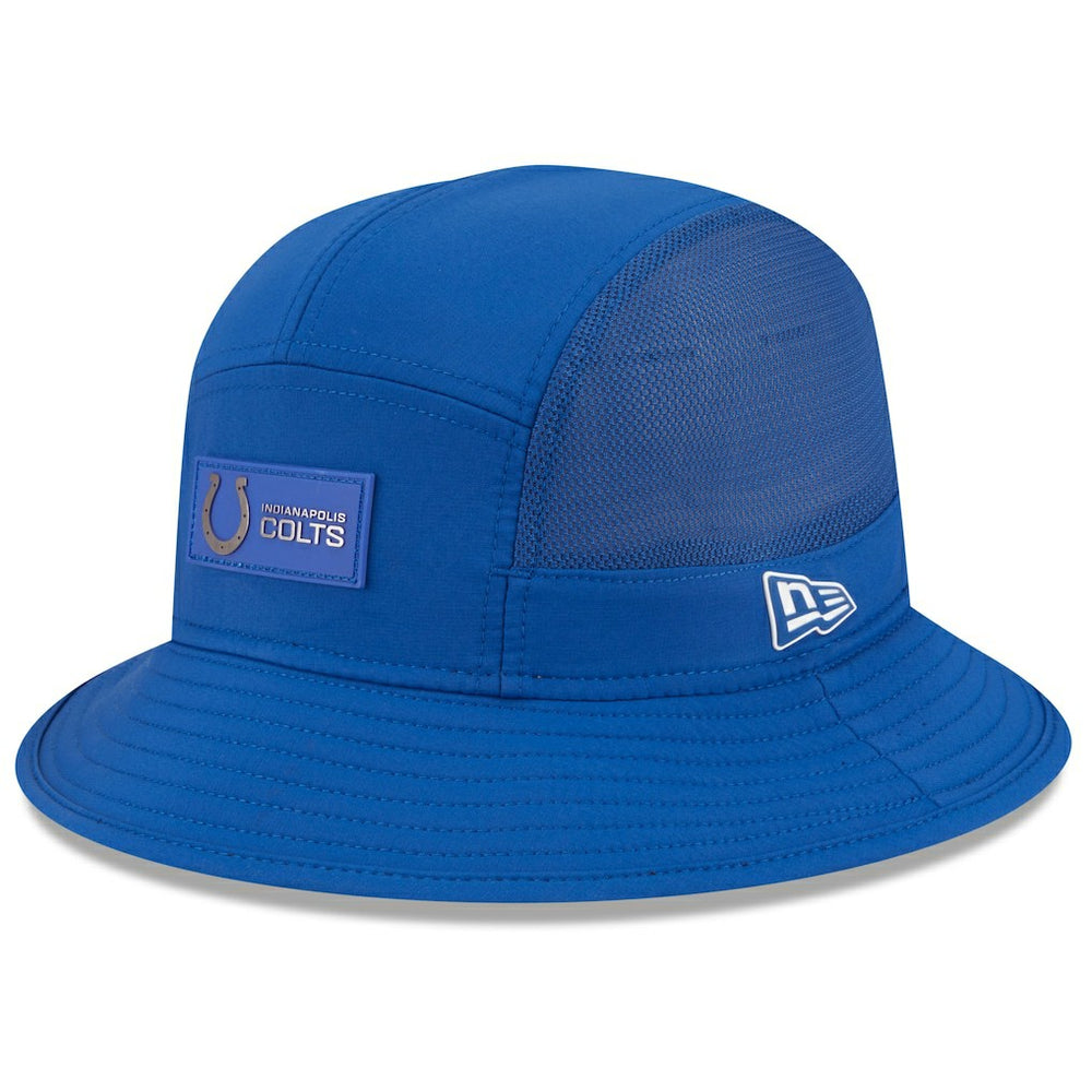 Indianapolis Colts New Era 2025 Sideline Bucket Hat Royal | NFL